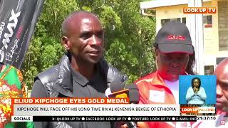 ELIUD KIPCHOGE AIMS A GOLD MEDAL IN THE 2024 PARIS OLYMPIC GAMES [upl. by Kinom94]