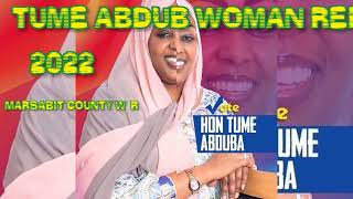 TUME ABDUBA SONGS WOMEN REPRESENTATIVE FOR MBT COUNTY BY ABDUBA WAQO [upl. by Yelrak]