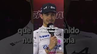 Esteban Ocón en la conferencia de prensa post gran premio de Brazil 🇧🇷formula1 brasilgp [upl. by Eceinaj]