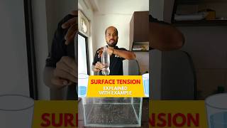 Surface Tension Explained Fun Experiment Watch Till End [upl. by Enayr581]