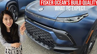 Fisker Ocean Build Quality First Impressions [upl. by Eiroj]