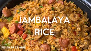 How To Make Jambalaya Rice Recipe Easy and Delicious Rice Dish [upl. by Lilah]