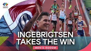 Mens 5000m Final  World Athletics Championships Oregon 2022 [upl. by Newnorb]