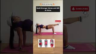 Simple and effective glute exercises with visible results in 2 weeks [upl. by Bria]