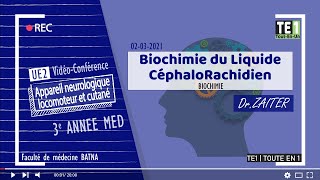 BIOCHIMIE  Biochimie du liquide céphalorachidien [upl. by Pyotr]