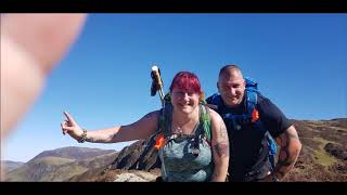 Haystacks amp Dubs Bothy from Honister Slate Mine 6th May 2018 [upl. by Hameerak921]