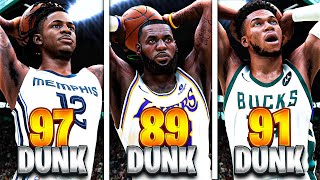 Poster With Every NBA Teams Best Dunker [upl. by Arta]