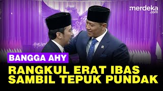 Bangga Menteri AHY Rangkul Erat Sang Adik Ibas Usai Resmi Jadi Wakil Ketua MPR [upl. by Sandstrom]