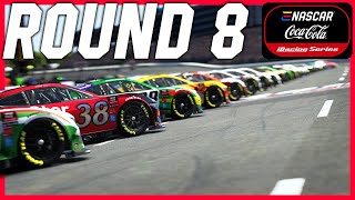 eNASCAR CocaCola iRacing Series  Race 818 at Charlotte [upl. by Iverson]