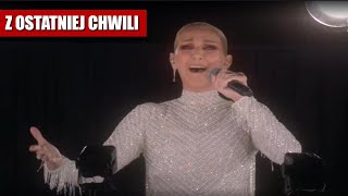 WZRUSZAJĄCY WYSTĘP CELINE DION W PARYŻU  EMOCJE SIĘ PRZELEWAJĄ [upl. by Britte944]