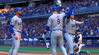 Max Muncy Two Run Homerun  MLB The Show 24 Online Rated [upl. by Acinorev]