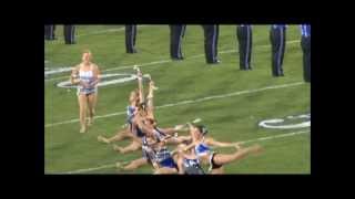 Kentucky twirlers at UKUSC game highlights 2012 [upl. by Carola868]