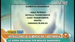 Los monjes sanadores responderán su carta con fecha de operación [upl. by Ydnolem]