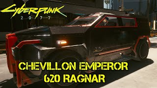 Cyberpunk 2077 Cars CHEVILLON EMPEROR 620 RAGNAR [upl. by Alledi]