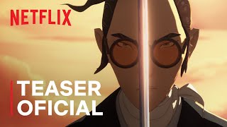 Samurai de Olhos Azuis  Teaser oficial  DROP 01  Netflix [upl. by Arnaud]