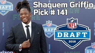 Shaquem Griffin Gets Selected by the Seattle Seahawks  2018 NFL Draft [upl. by Erme]