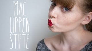 MEINE MAC LIPPENSTIFTE [upl. by Averyl785]