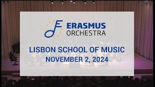 Erasmus Orchestra  Lisbon school of music Lisbon PT  2112024 [upl. by Aicirtak]