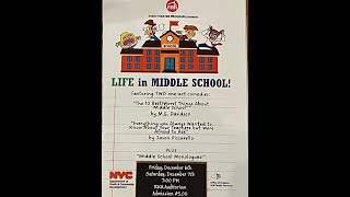 Life In Middle School Two One Act Comedies and ten monologues [upl. by Ecam382]