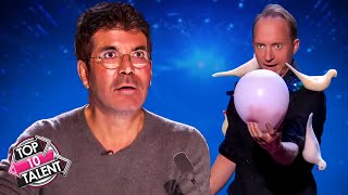 10 MIND BLOWING Magicians On Britains Got Talent [upl. by Luapnaej]