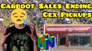 Carboot Sales Are Ending And Cex Pickups cex retro haul thrift n64 gaming nintendo carboot [upl. by Atalayah]