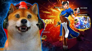 BORONG BUNDLE STREET FIGHTER CHUN LI  FREE FIRE INDONESIA [upl. by Leonor427]