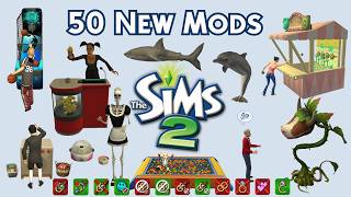 50 More Brand New Mods for The Sims 2  MayJune 2024 Q2 Part 2 [upl. by Alodi269]