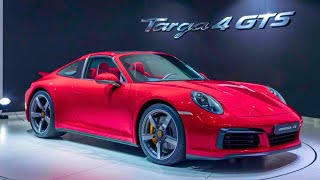 Targa 4 GTS Hybrid Revolution AllNew 2025 Porsche 911 Targa 4 GTS Unveiled  FIRST LOOK [upl. by Eihtak]