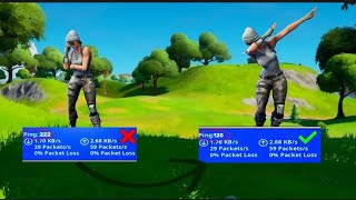 How to get low ping on fortnite south africa pcconsole 2024 [upl. by Kane]