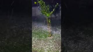 To day Heavy hailstorm in Buner [upl. by Nosreg]