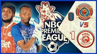 🔴 LIVE MASHUJAA FC 0  VS  1 SIMBA SC  LIGI KUU NBC [upl. by Yslehc877]