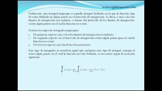 integrales impropias [upl. by Swain]