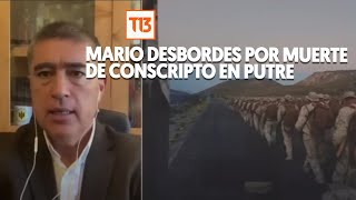 Mario Desbordes aborda la muerte de conscripto en Putre [upl. by Ennaeus245]