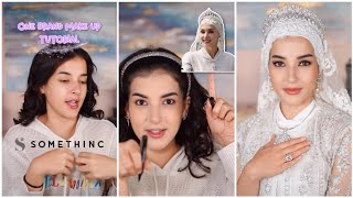 Recreate Make Up Wedding Anisha Rosnah Istri Pangeran Abdul Mateen  One Brand Make Up Somethinc [upl. by Dnartreb146]