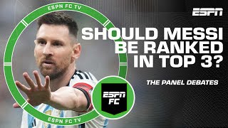 Reacting to ESPN FC’s Top 100 Forwards Does Messi deserve to be top 3 [upl. by Wunder]