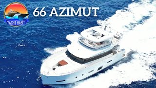 66 AZIMUT SEA TRIAL AND WALK THROUGH [upl. by Retsub239]