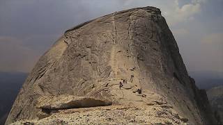 Half Dome  Hike Video amp Cable Timelapse  2017 [upl. by Chipman]