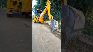 beku gari 3dx backhoe 💪💯😭 jcb tractor heavyvehicle [upl. by Ekram]