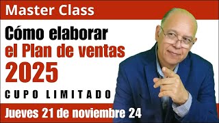 Invitación a Master Class Plan de ventas 2025 [upl. by Fidellia]