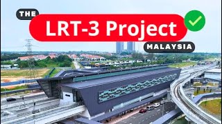 MELIHAT PROGRESNYA DI AREA STESEN KERETA API LRT3 YANG ADA DI MALAYSIA [upl. by Modesty355]