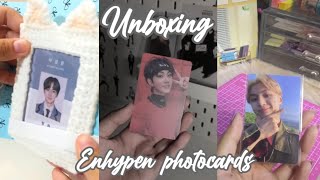 Enhypen photocard unboxing📓 tiktok compilations [upl. by Yi]