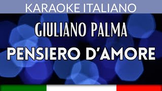 Giuliano Palma  Pensiero damore Mal  Karaoke Strumentale Italiano 🎤 [upl. by Armalda]