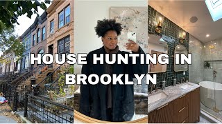 VLOG HOUSE HUNTING IN BROOKLYN  MONROE STEELE [upl. by Maillliw415]