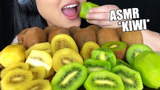 ASMR KIWI FRUIT PLATTER Eating Sounds  Green Kiwi VS Gold Kiwi  No Talking ASMR Phan [upl. by Esidnac639]