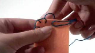 Blanket Stitch Tutorial  How To Sew a Blanket Stitch by Bugga Bugs [upl. by Aleinad]