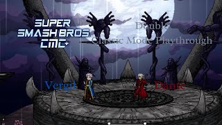 Super Smash Bros Crusade CMC V8  Double Classic Mode Playthrough The Sons of Sparda [upl. by Nissa]