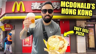 McDonalds in Hong Kong is NOT like in America 🇭🇰 Pizza amp Mashed Potatoes [upl. by Luane44]