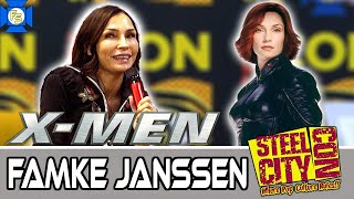 XMEN Famke Janssen Panel – Steel City Con December 2023 [upl. by Harat]