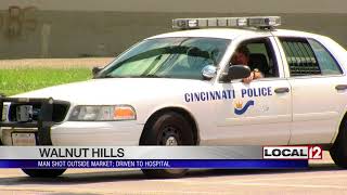 Police investigate Walnut Hills shooting [upl. by Amato]