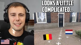 American Reacts to Geography now Belgium [upl. by Ahcsas]